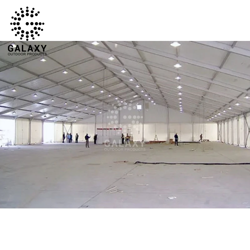 A shape event tent aluminum helicopter hangar tent 6m x 10m with floor