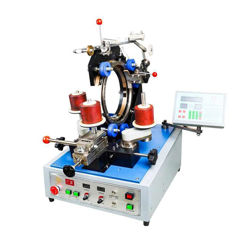 Transformer Iron Core Toroidal Coil Winding Machinefor Transformer Amorphous Iron Core electric transformer winding machine