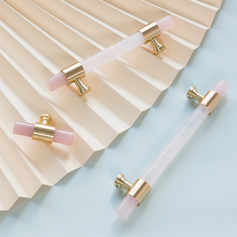 High quality brass crystal handles Home decoration and furniture cabinet handles