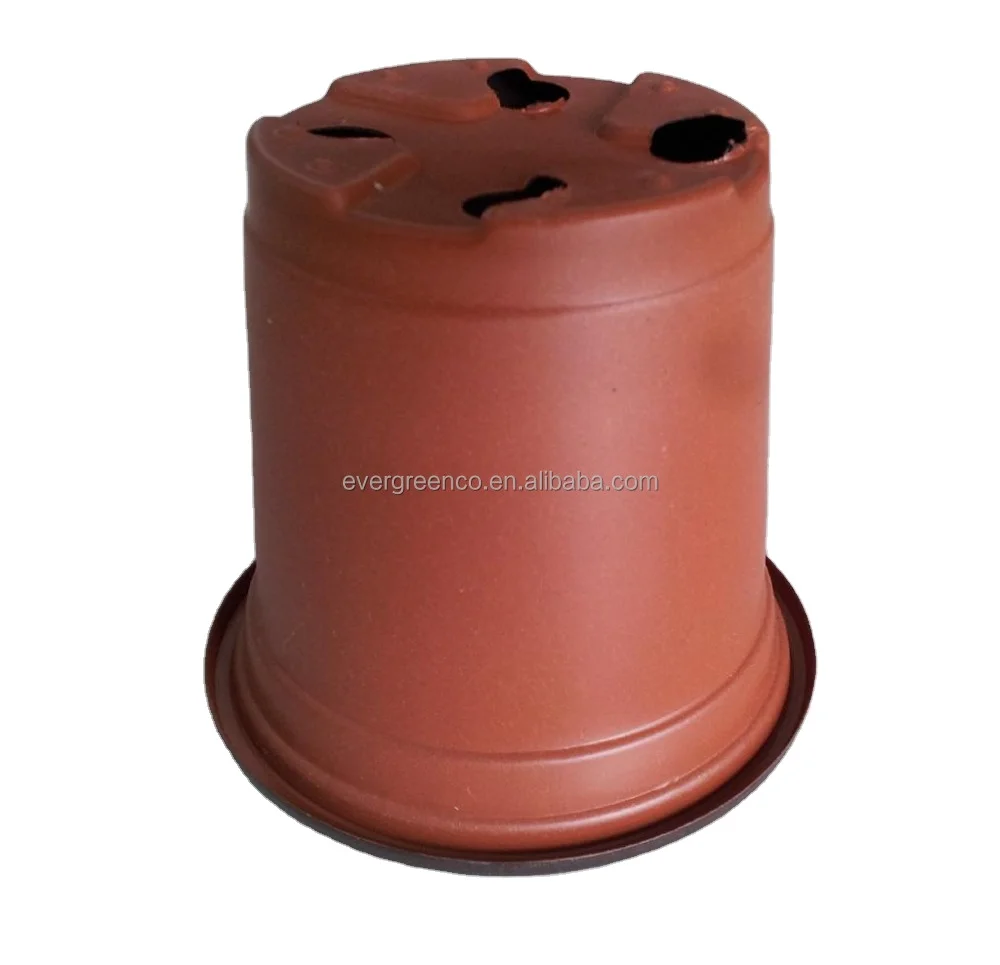 6 inch thermoform plastic Planter pot Seedling Flower Plant Container and Seed Starting Pots