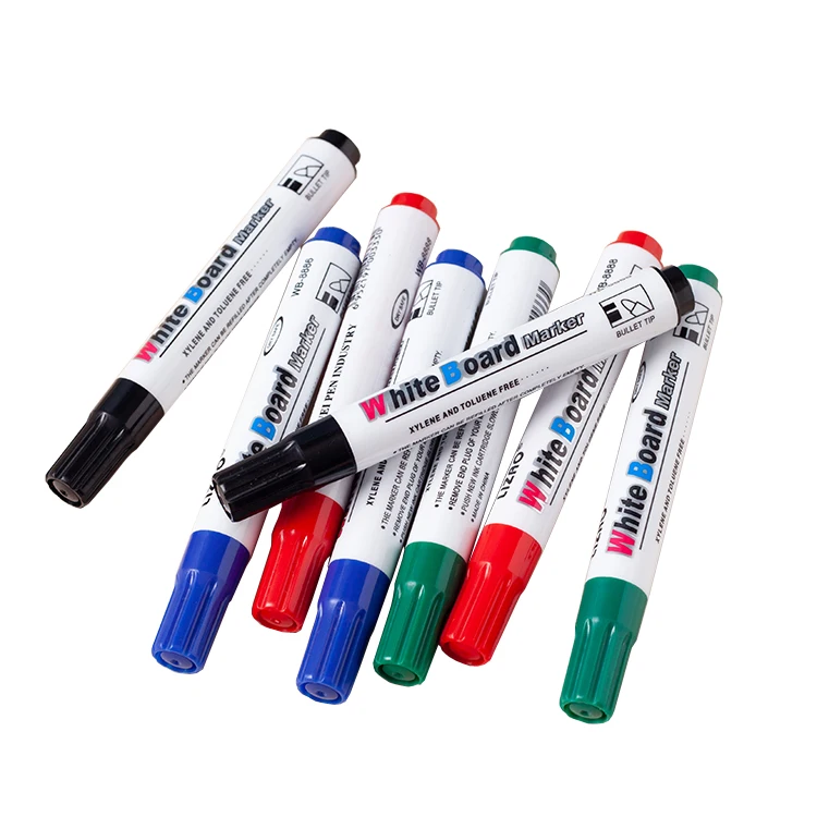 Non Toxic Low Odor Vivid And Vibrant Ink Colors Dry Erase Jumbo Whiteboard Marker For Whiteboard