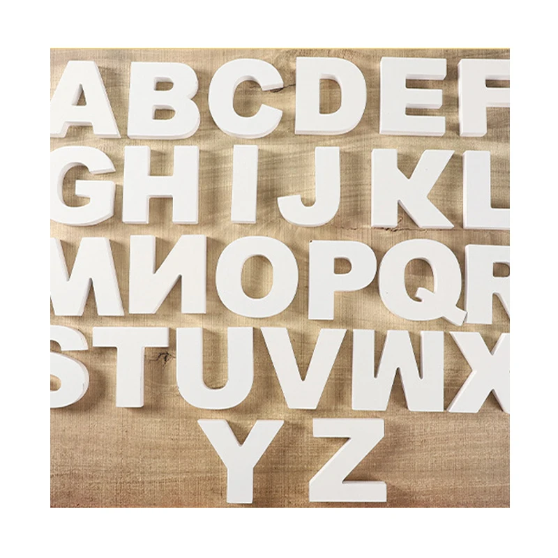 Hot Selling Kids  wooden letter and numbers Educational alphabet wood letters blocks board Toys for Kids