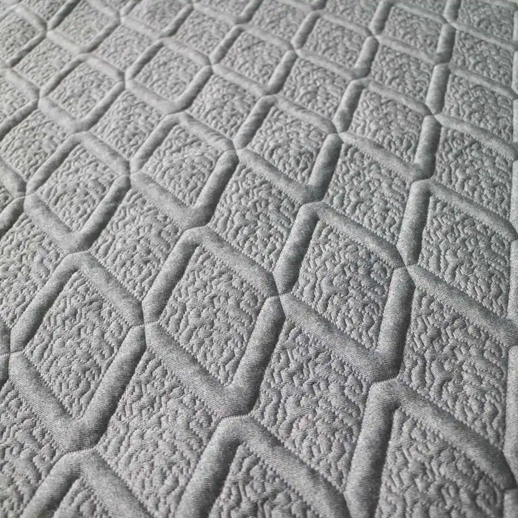 Factory Direct Sale  Jacquard 100% Polyester(DTY) Soft Breathable Mattress Ticking Fabric