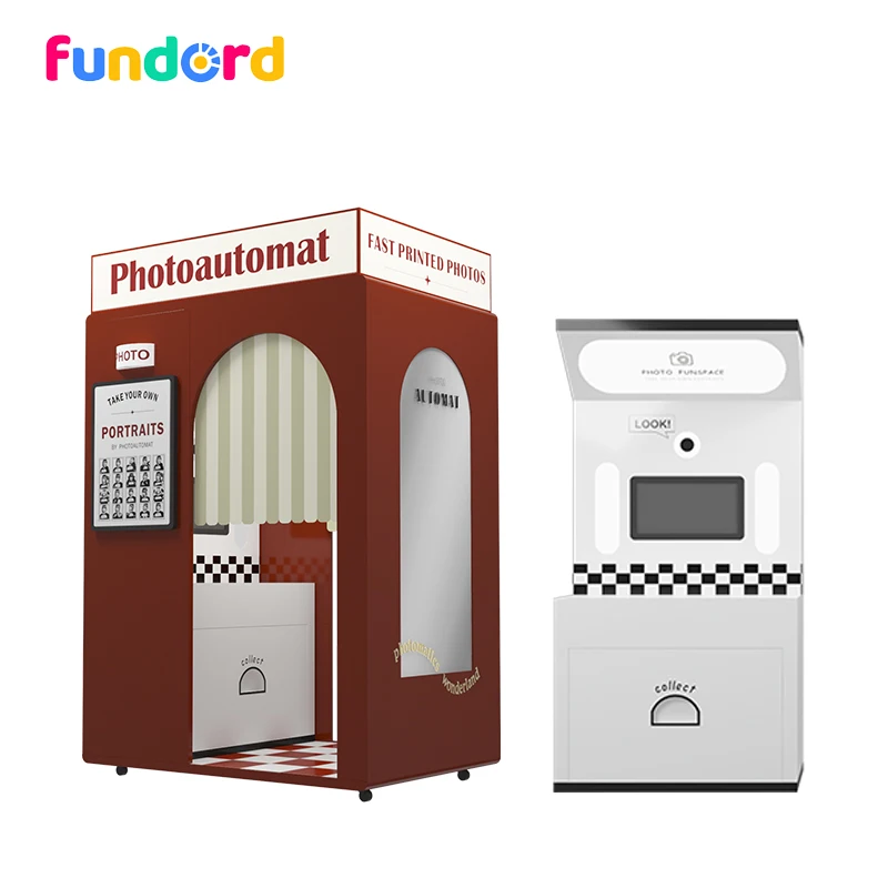Fundord photobooth printer new selfie vending machine photo booth