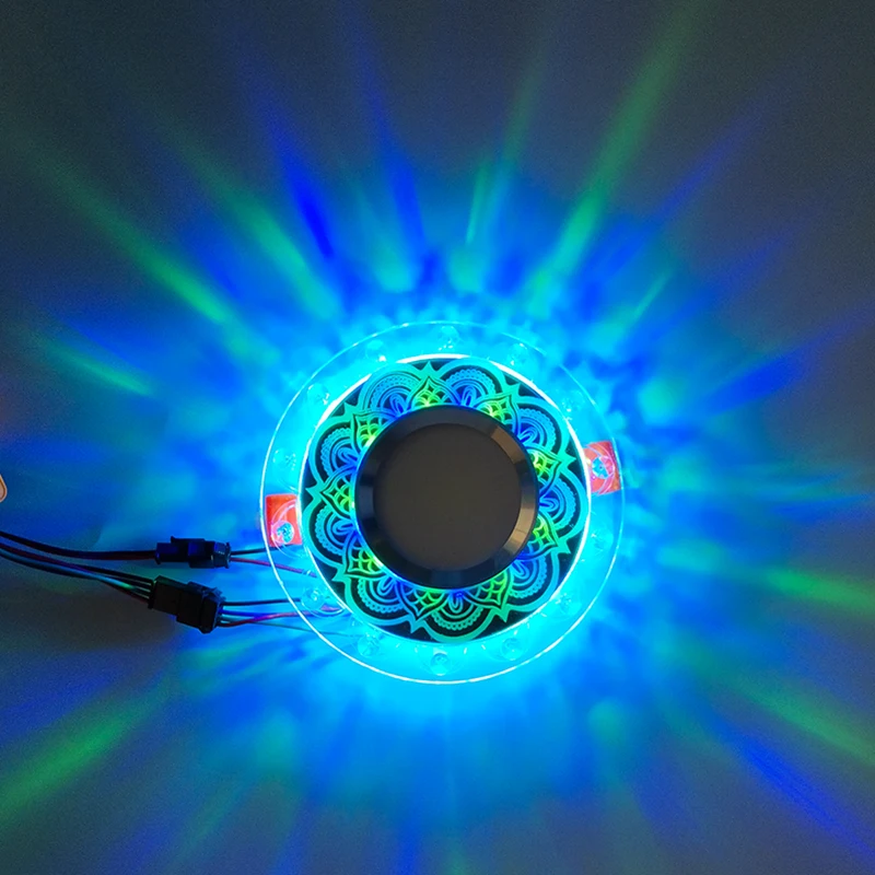 Manufacturer price wholesale 2-year warranty RGB LED dimmable circular indoor home ceiling hole light