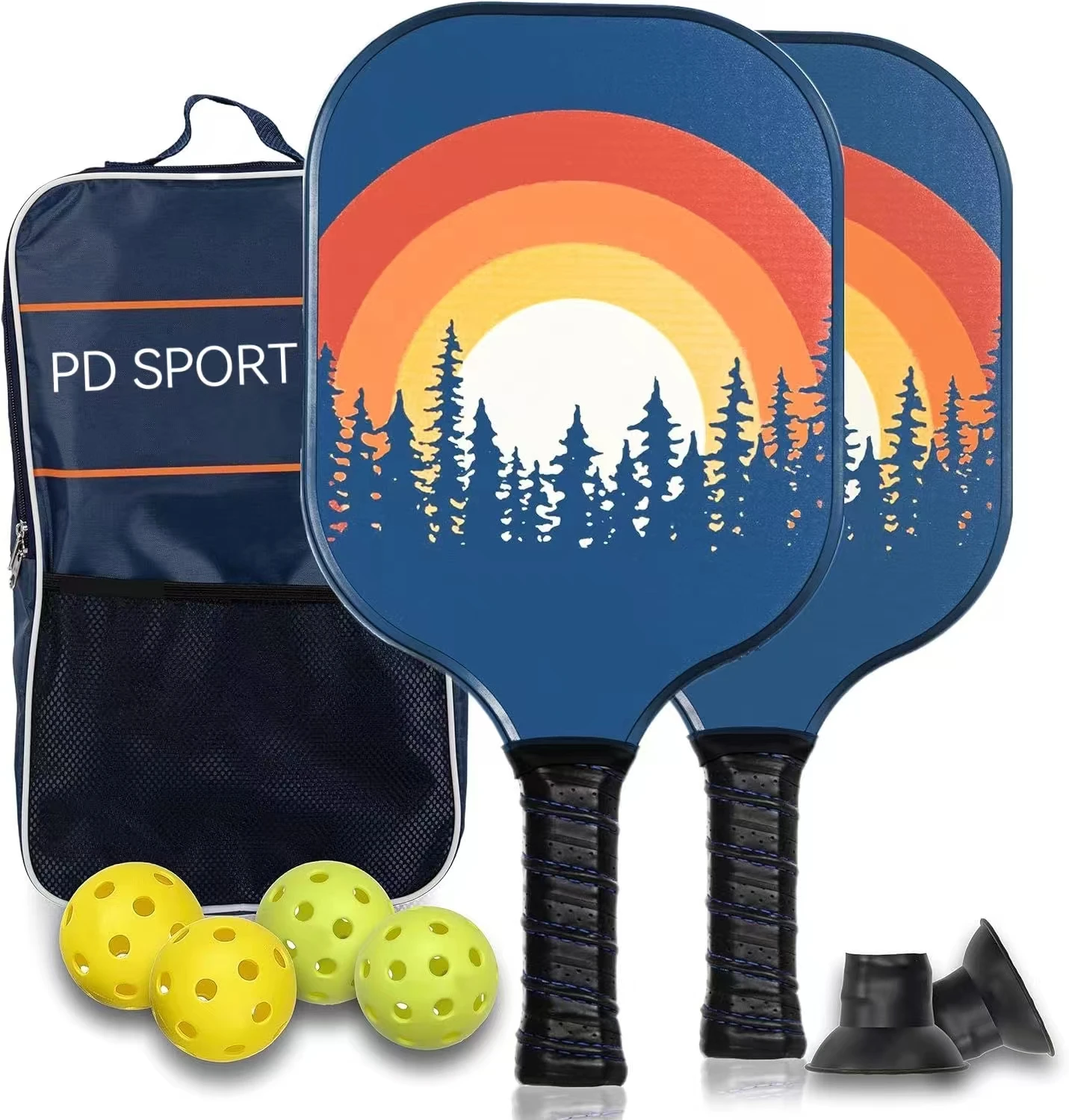 Lightweight Fiberglass Pickleball Paddle Pickleball 14mm 16mm Competition PP Honeycomb Pro Pickleball Paddle