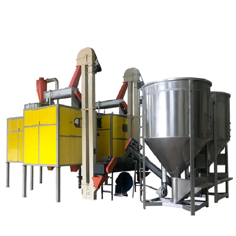 Pet Pvc Abs Pp Pe Plastic Flakes Electrostatic Sorter Equipment