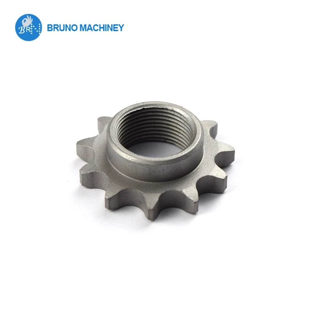 MIN Factory Custom sintered gears 71 teeth precision powder metallurgy spur gear textile machine parts