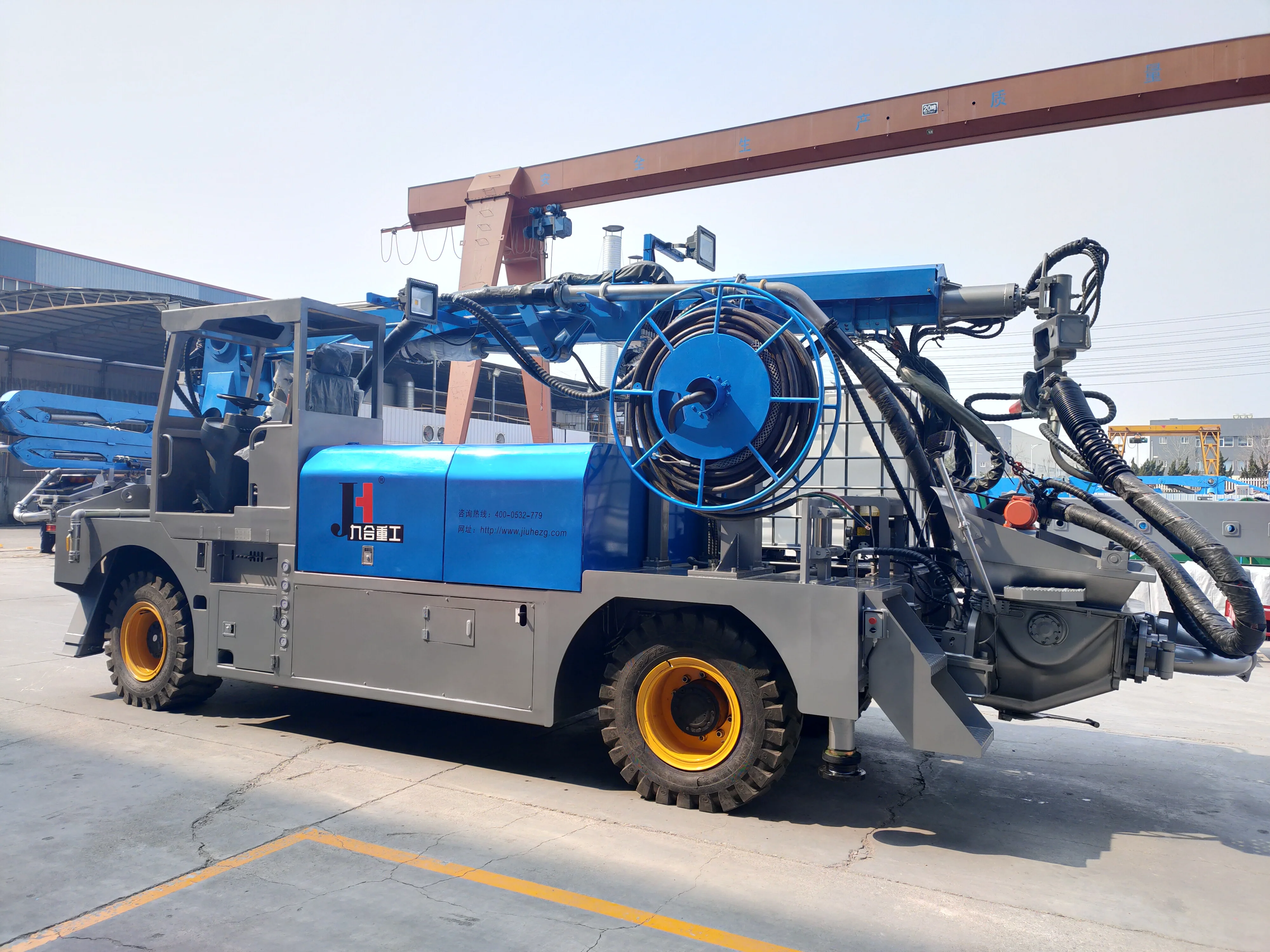 Hot sell Wet shotcrete spraying machine new type