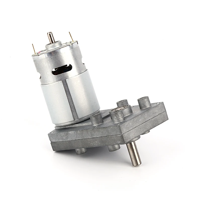 DM-95SS 775 95 мм 12v 24v 45W металлический вал цилиндрическое зубчатое колесо предназначено для уменьшения плоская коробка передач с высоким крутящим моментом 80 кг двигатель постоянного тока