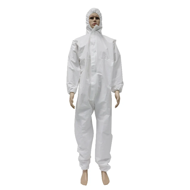 Disposable Chemical Bio-safety Protective Coveralls for Crime Scene