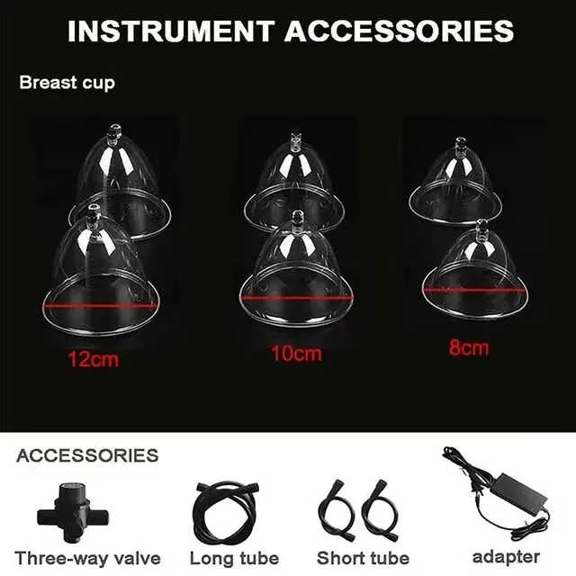 Hotsales Vacuum Therapy Breast Massager Electric Breast Enlargement Cupping Machine