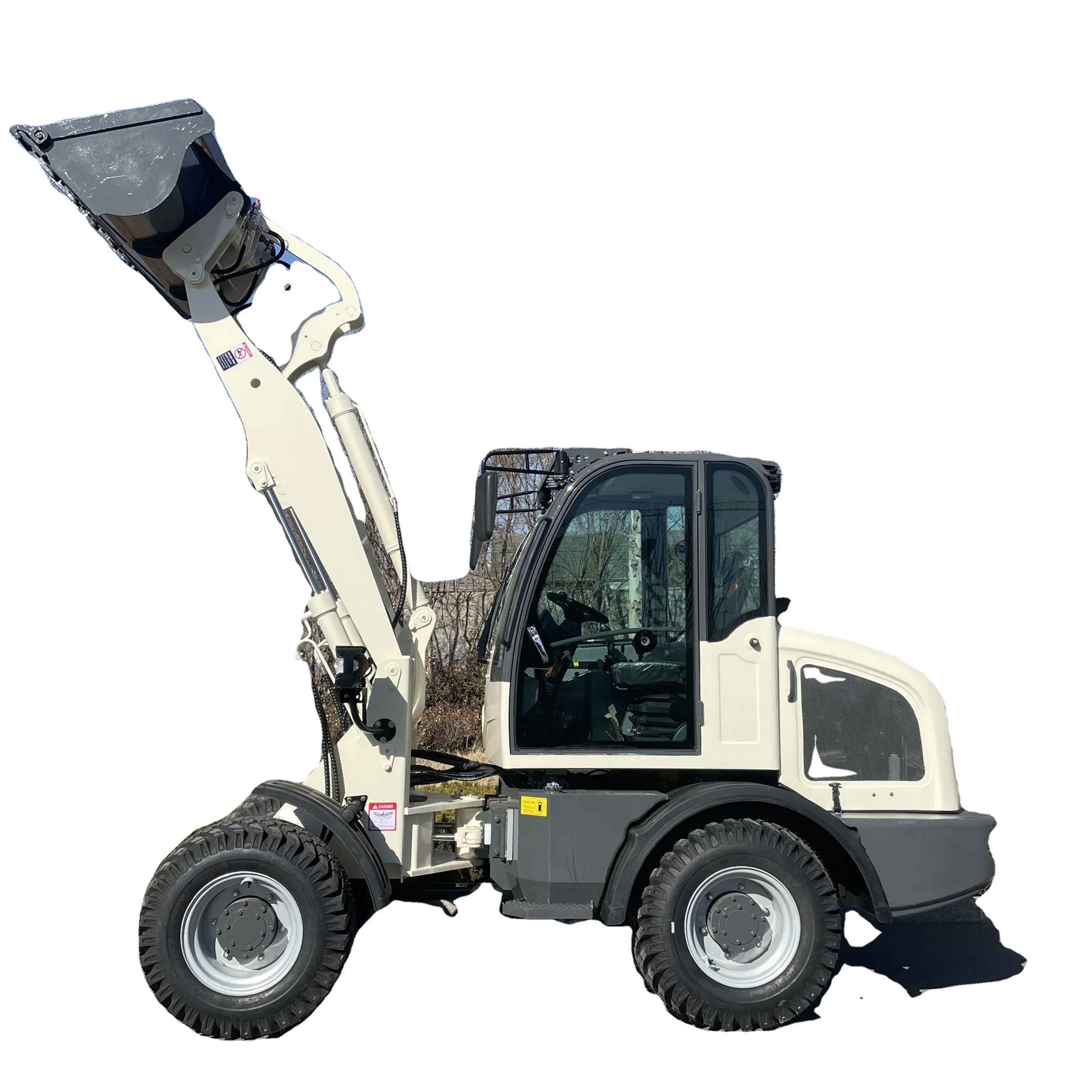 2024 hot selling 4 wheel drive loader and attachments with best price for sale