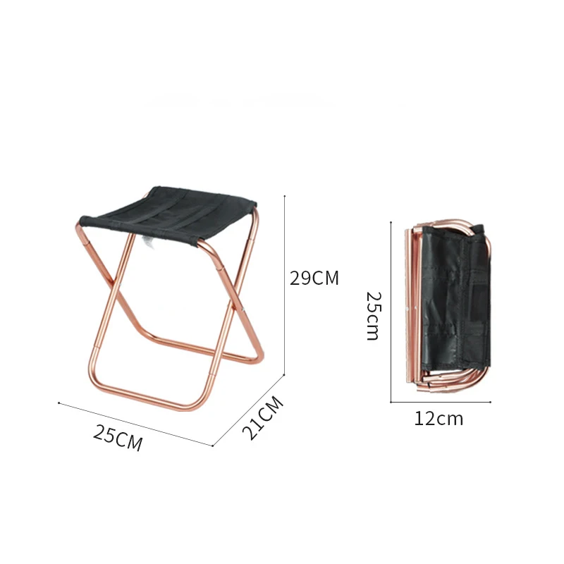 Outdoor folding fishing chair portable camping outdoor chair