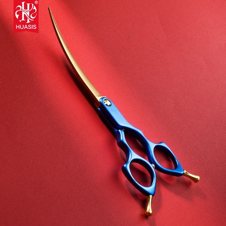 New 2021 blue Dog Grooming Scissors / Pet Grooming Set / Grooming Scissors Kit Pet Cleaning & Grooming Products Grooming Tools