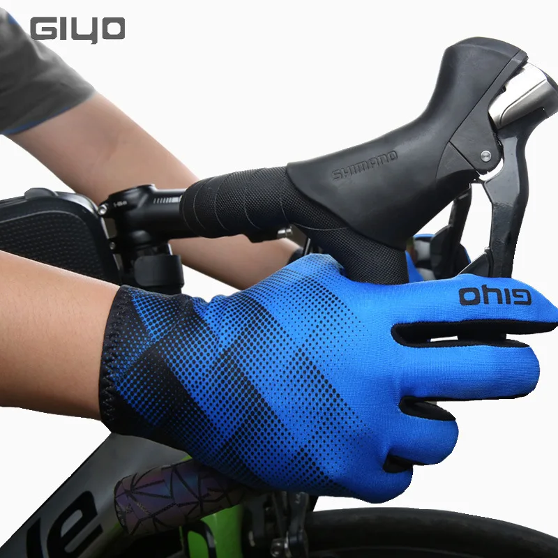GIYO MTB Road Bicycle Motorcycle Bike Gel Gloves Cycle Full Finger Winter Cycling Glove