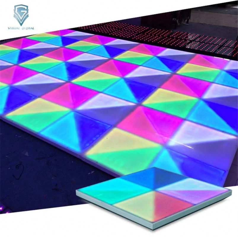 Acrylic led stage panel can supply DMX, voice control even run by itself