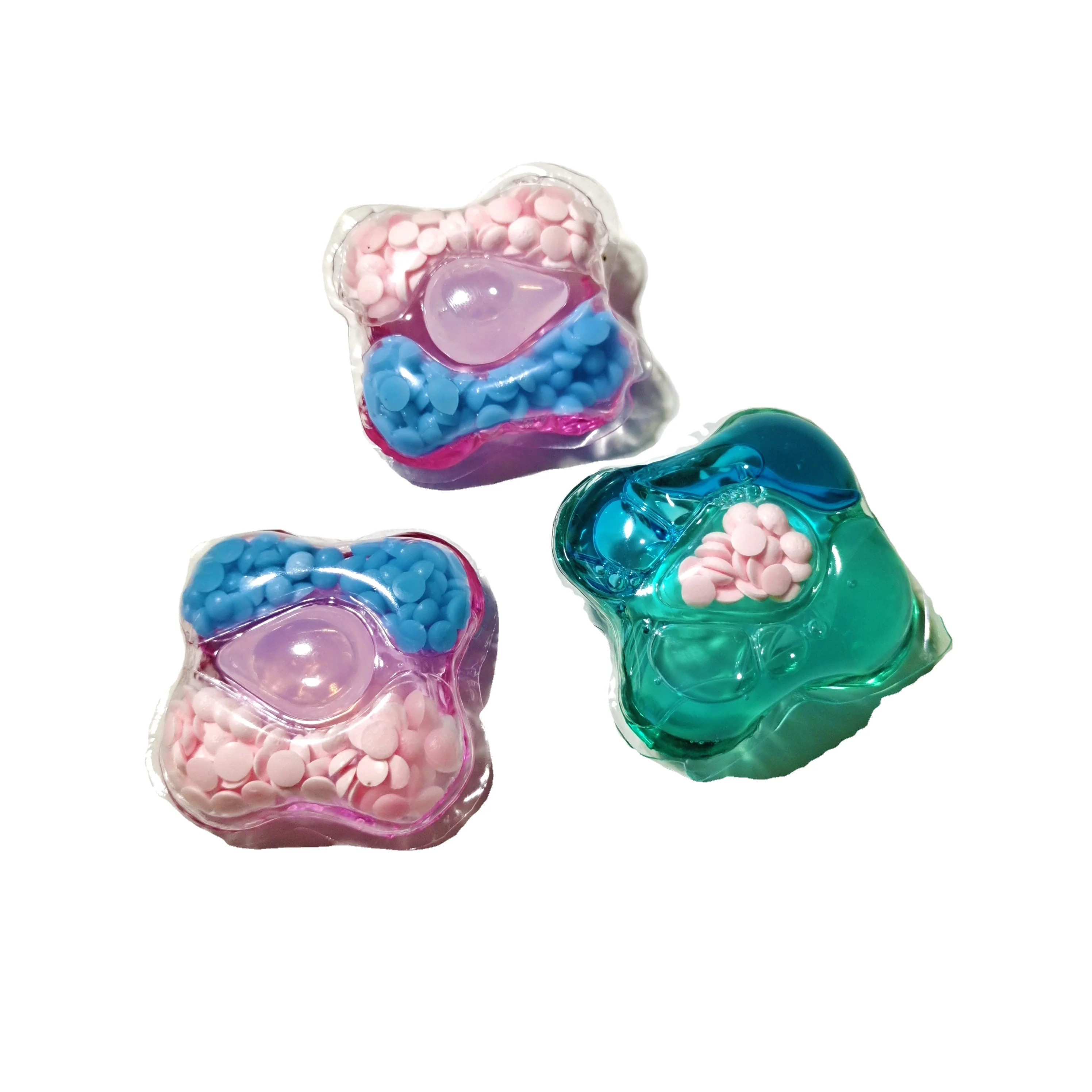 Laundry Detergent Efficient Cleaning Water Soluble Flavoured Laundry Capsules