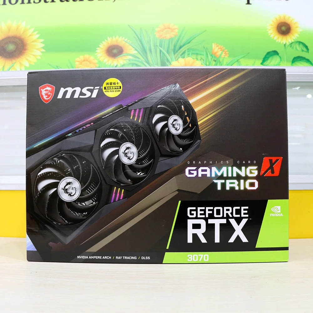  Оригинальная брендовая новая одежда; Размеры на Geforce RTX3070-8GB графическая карта горнодобывающая промышленность GPU RTX3070/RTX3080/RTX3090