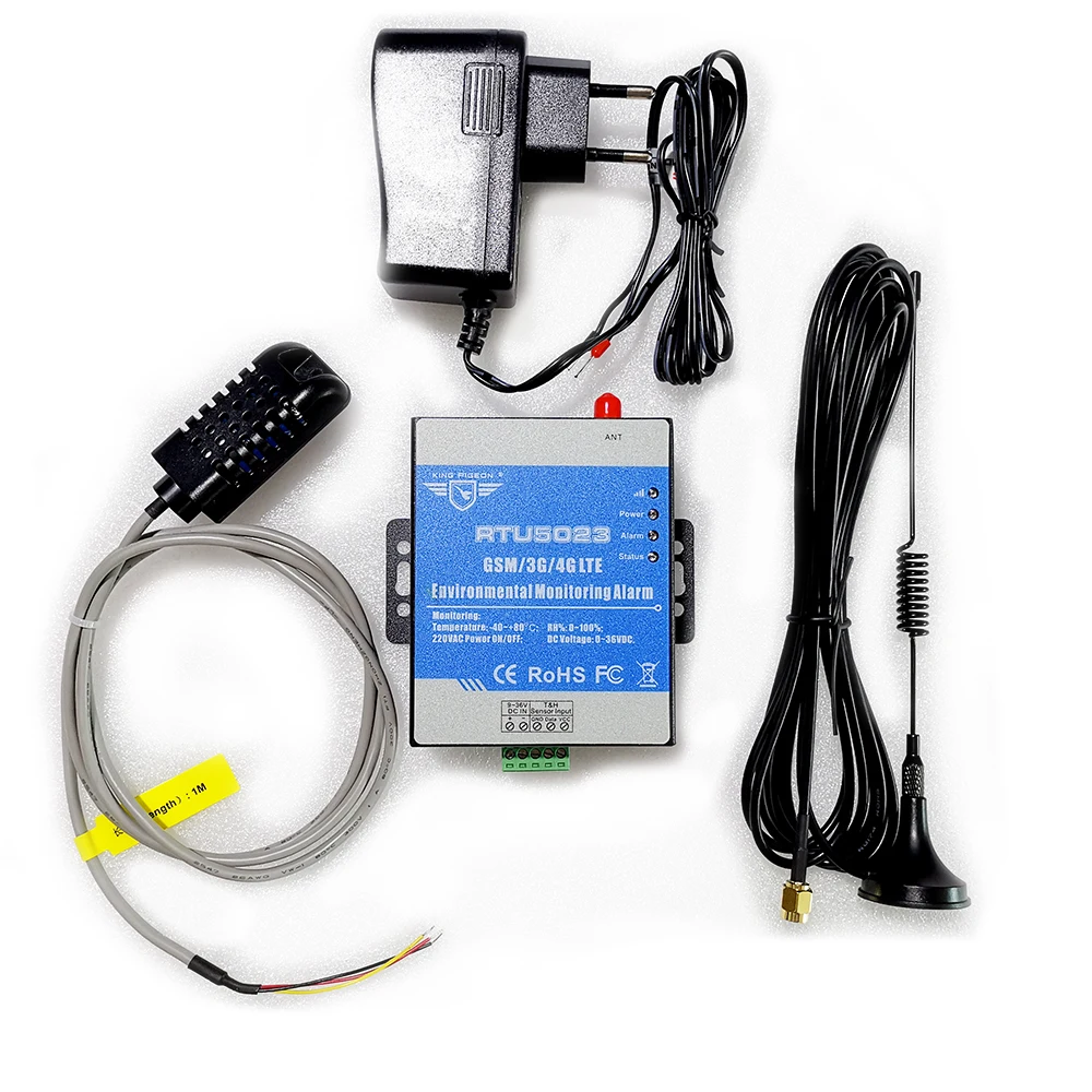 RTU5023 2G/4G GSM сбой питания Alam мониторинг температуры и влажности удаленный SMS-сигнализации