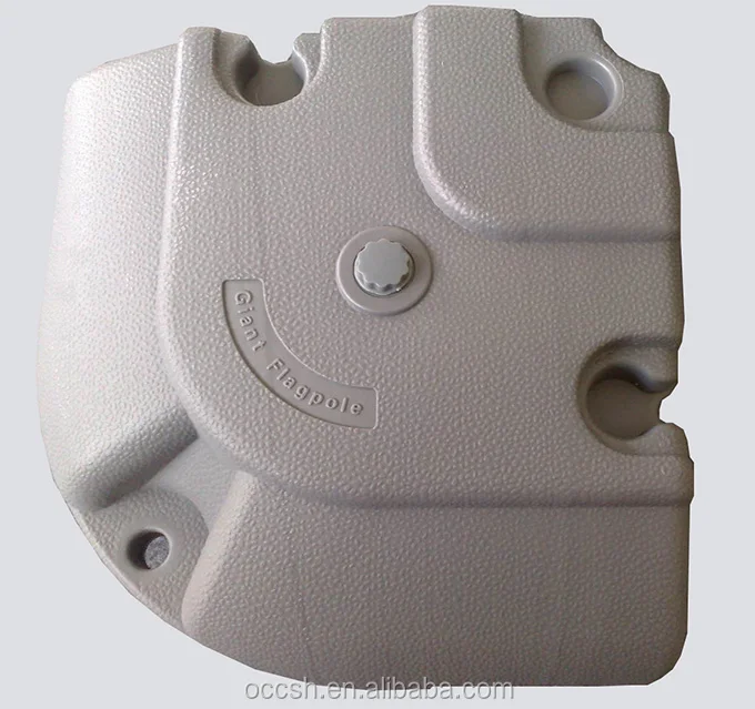 KMXO Big Water Base Telescopic Aluminium Frame Flying Banner Flag 5m flagpole flag