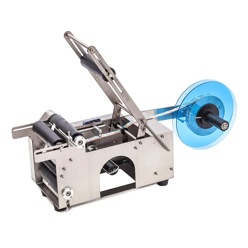 MT50 Round Bottle Labeling Machine Semi-auto Sticker Label Machine