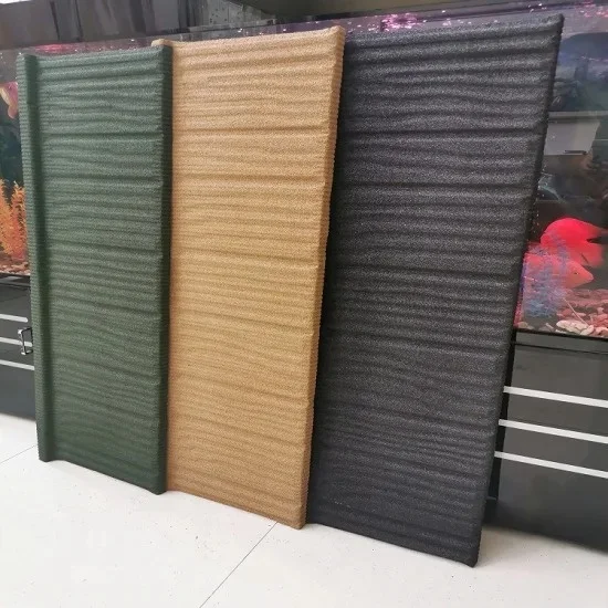 Chinese Traditional Deco Building Construction Materials Metal Sheet Stone Coated Steel Roofing Tile