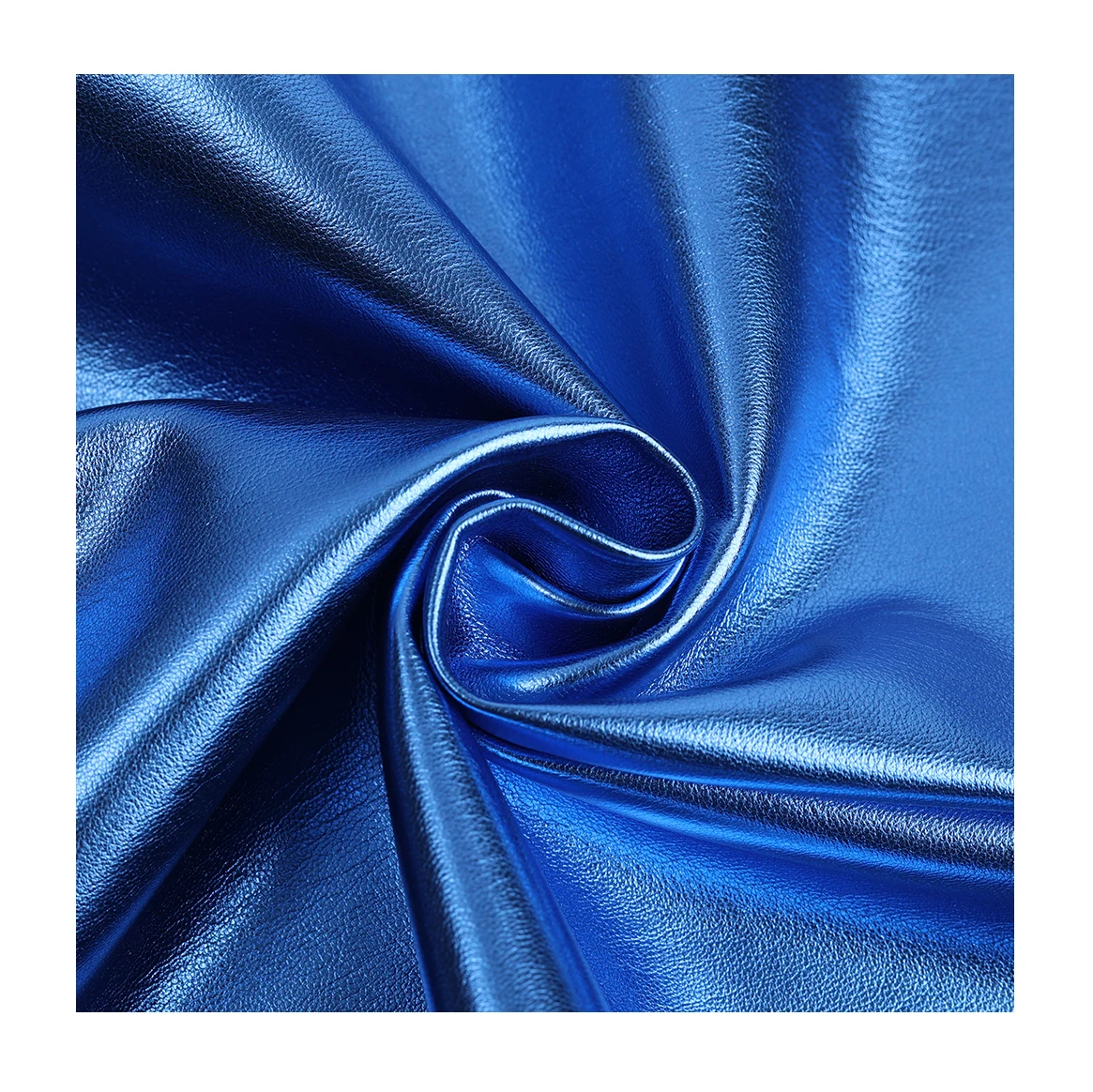 Best china low price waterproof foil gloss metal leather artificial synthetic leather jacket leather