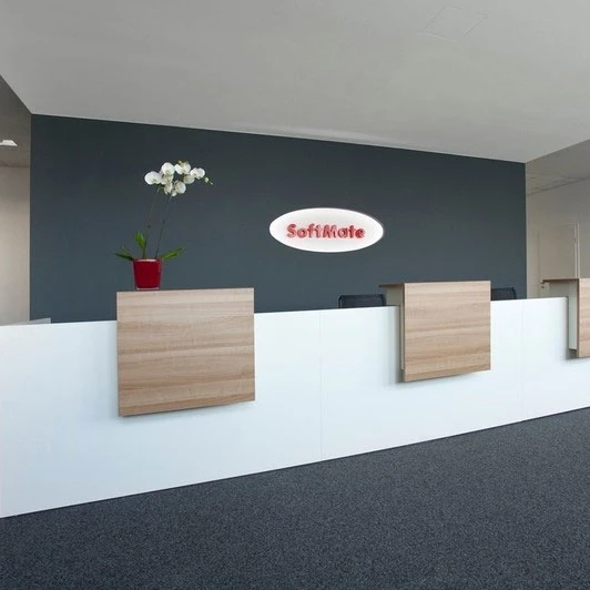 Стойка регистрации в отеле фронтальный погрузчик счетчик стол дизайн салон ресепшн стойка для ногтей стойка маленькая касса HX-5N466