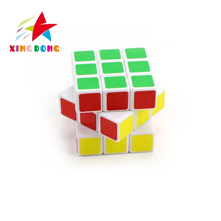 hot sale Amazon Toys Three Layers Speed Magic Cube promotional magic cube