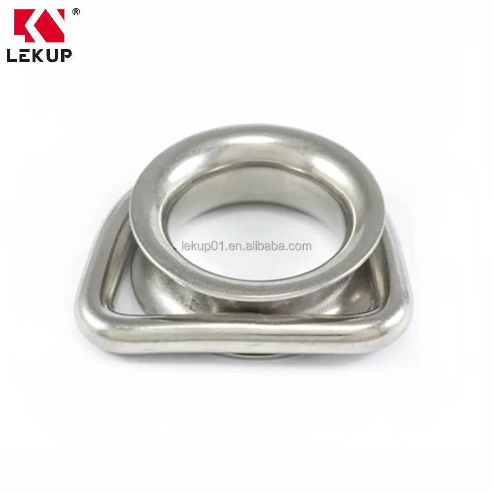 Marine Garde 316/304 Stainless Steel Wire Rope Thimble D Ring Thimble Cable Thimble Rigging