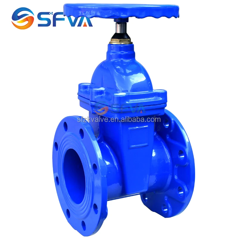 SFVA BRAND GOOD PRICE DIN3352 F4 GGG50 PN16 Soft Seat Lightest Type 6 Inch 8