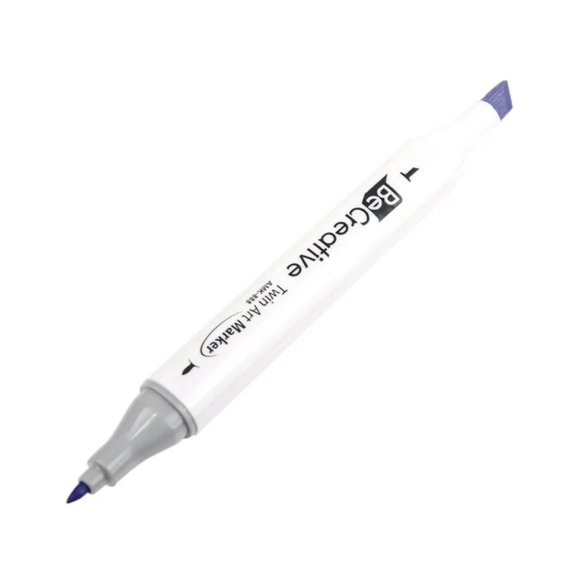 262 color Alcohol base dual tip  sketch marker set for art