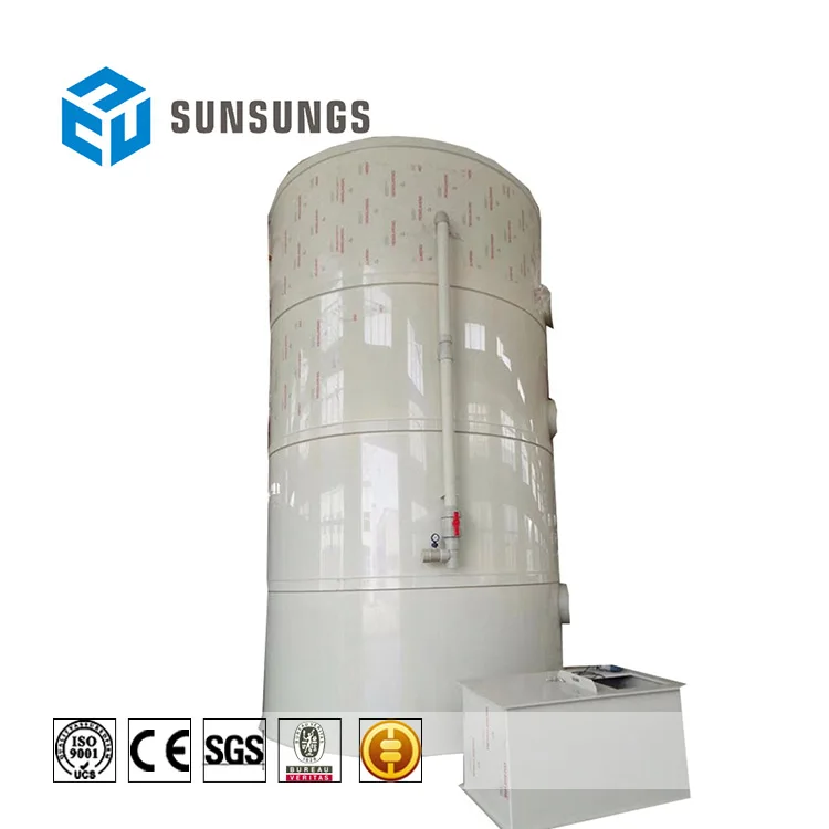 
PP/FRP spray tower and scrubber with large air volume 