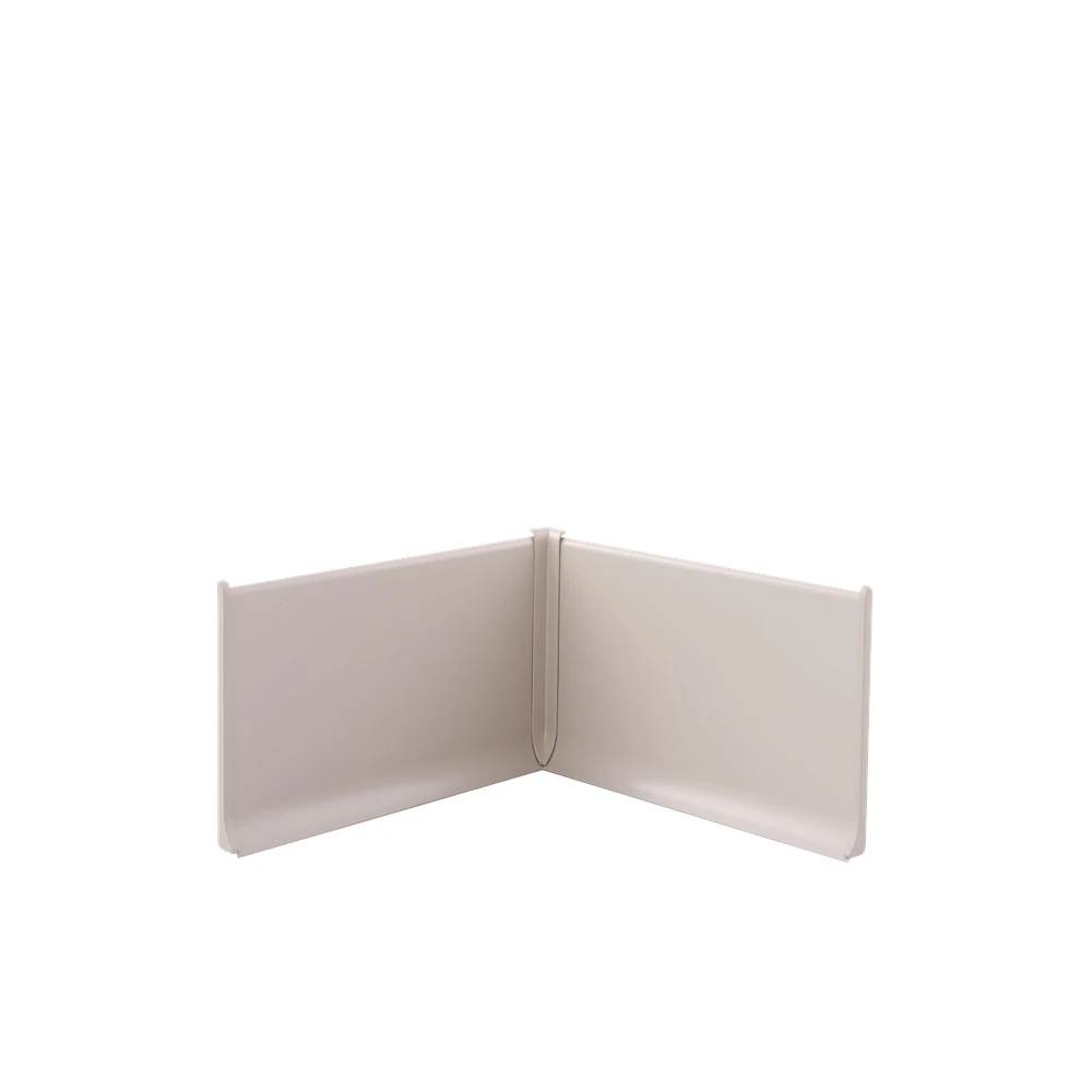 Beautiful Decoration Living Room Extruded Aluminum Extrusion Profile Metal Embedded Skirting Line