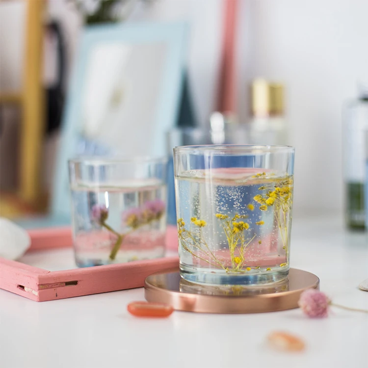 Soy Candles Wholesale Scented Candles Personalized Scented Candle In Frost Glass Jar With Wood Lid