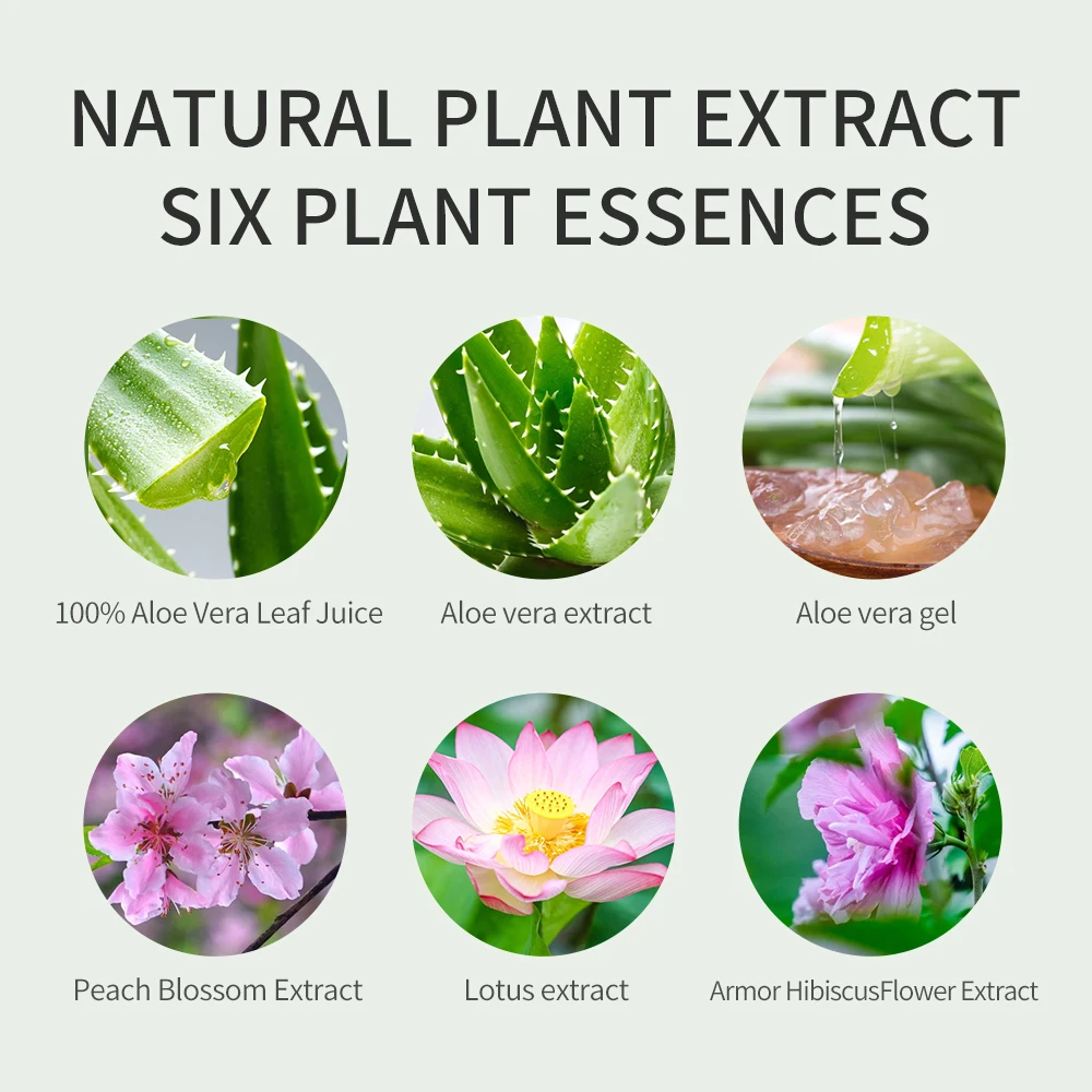 Гель с алоэ вера 100% натуральное увлажнение органический