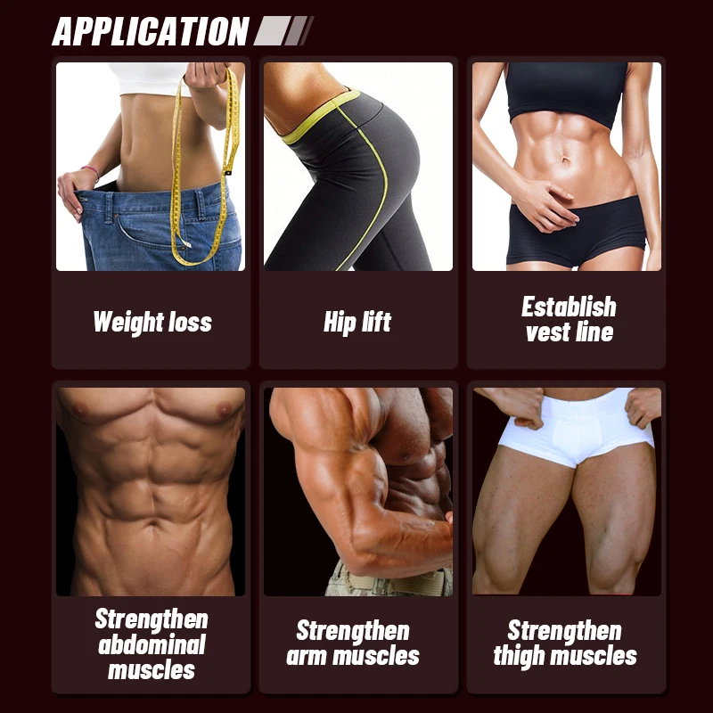 Good Quality Ems body slim Sculpting Body Electric Stimulation Instrument Abdominal Muscle Trainer