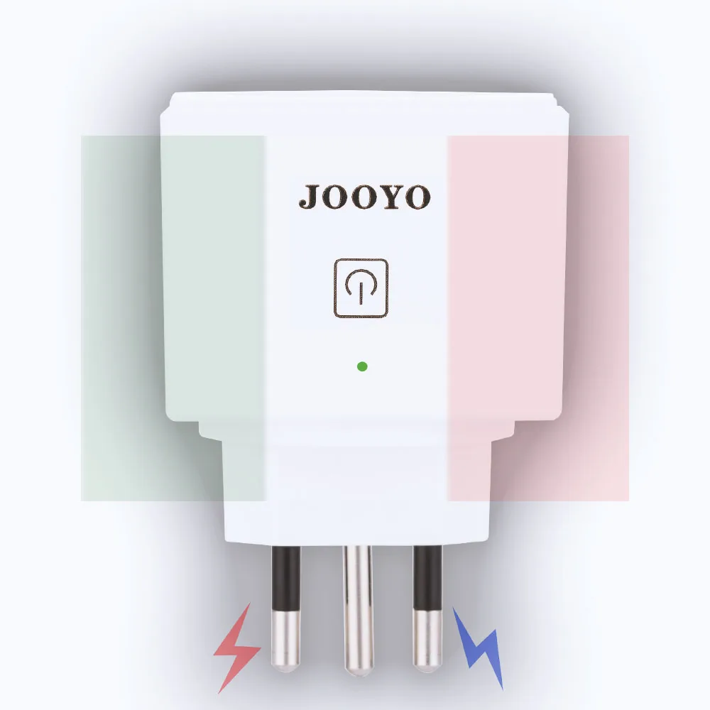 
2020 La nuova presa wifi 16A Smart Plugs in stile italiano funziona con Google Home Amazon Alexa 