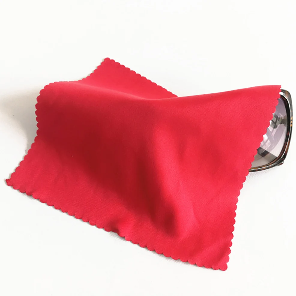10*10 cm microfiber anti-fog cloth glasses cleaning cloth