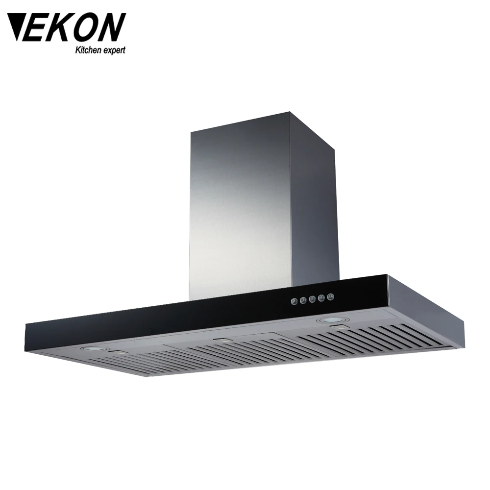 3 Speed Push Button T Type 600mm Kitchen Chimney Hood