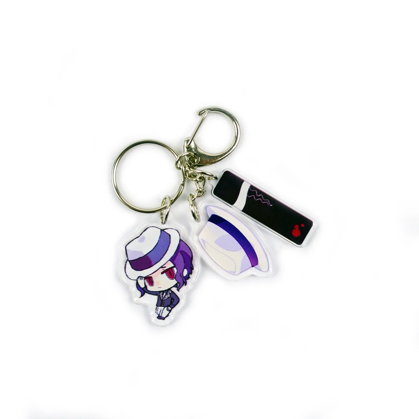 Лидер продаж, акриловый брелок для ключей с клинком рассекающего призрака, аксессуары, украшения, анимационное периферийное ювелирное изделие, подарки, оптовая продажа по индивидуальному заказу