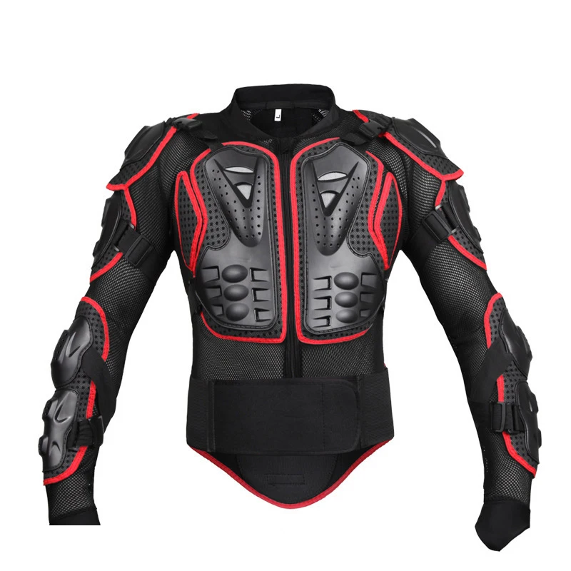 Outerwear Jackets S-M-L-XL-2X-3XL High Quality Outdoor Sports Motocross Racing Armor Leather motorcycle jacket