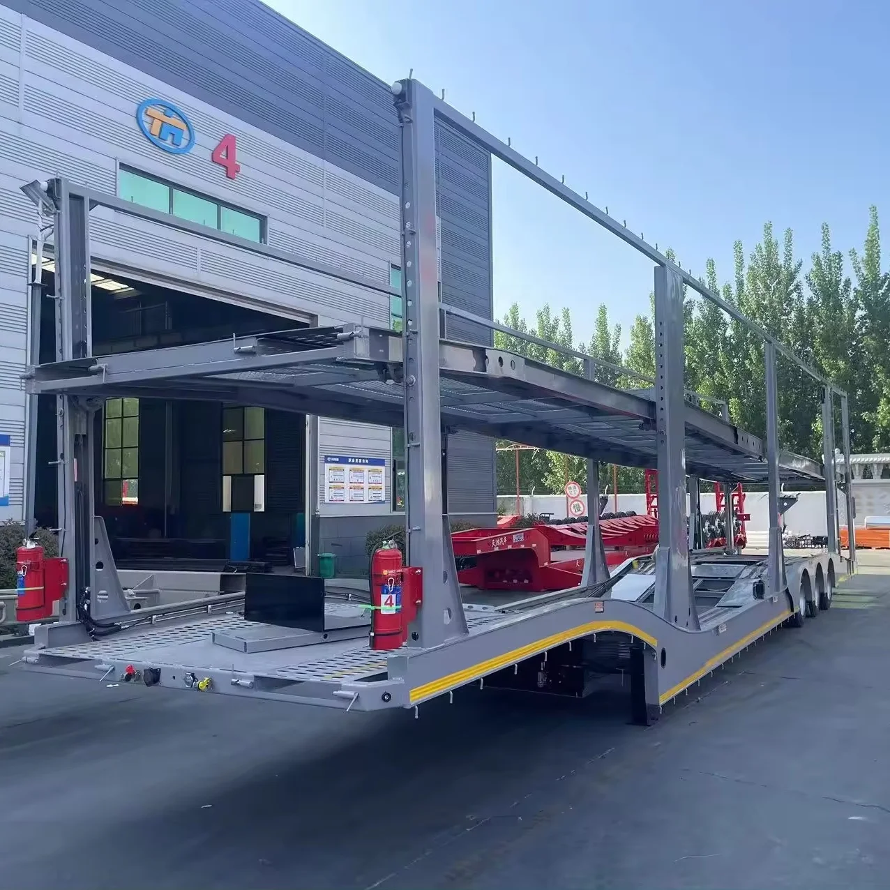 China Direct Factory Best Price Car Transporter Trailer/Car Carrier Truck Vehicle Carrier Trailers for Hot Sale