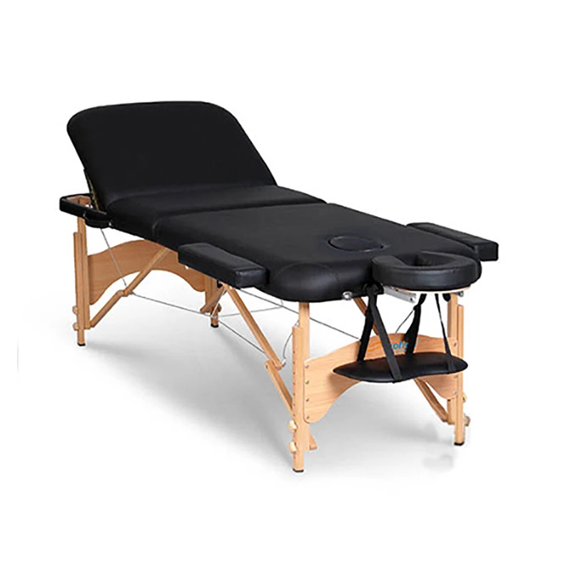 Acrofine деревянная портативная массажная кровать Mildstar-II с роскошной искусственной кожей