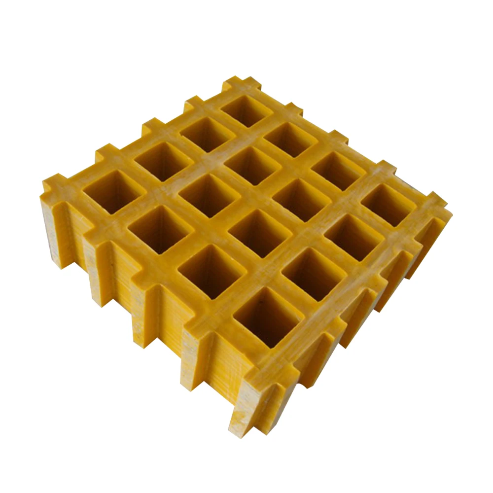 USA Standard No Fading Crack Fire Resistant Long Life Outdoor FRP GRP Fiberglass Grids Rehas Na Bakal