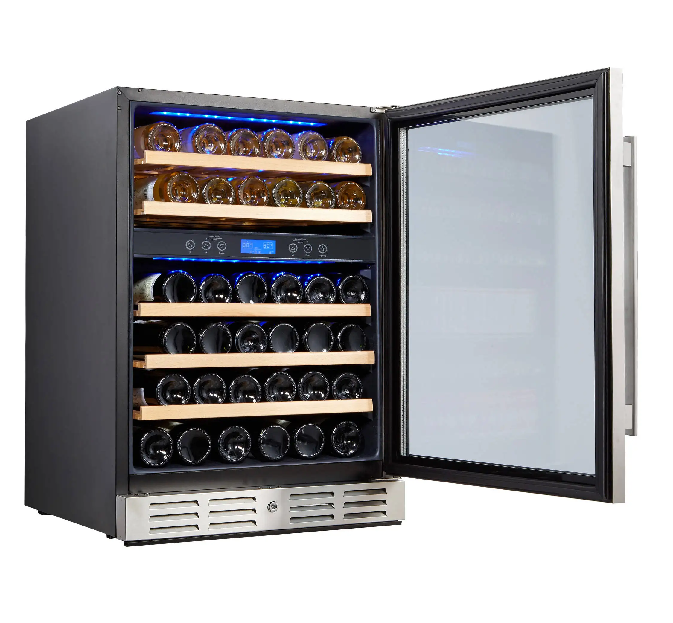 dual temperature zone wine refriger  wine cabinet built-in  cabinet  cellar Light luxury wine refrigerator refriger