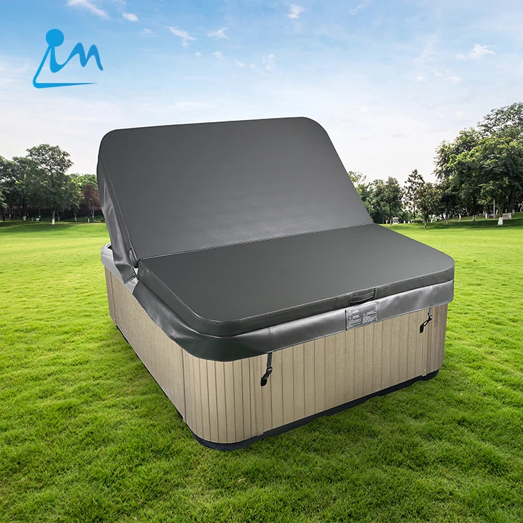 Dark Grey Hot Tub Spa Cover Customized Shape Hot Tub Protect Swimming Pool Spa Cover