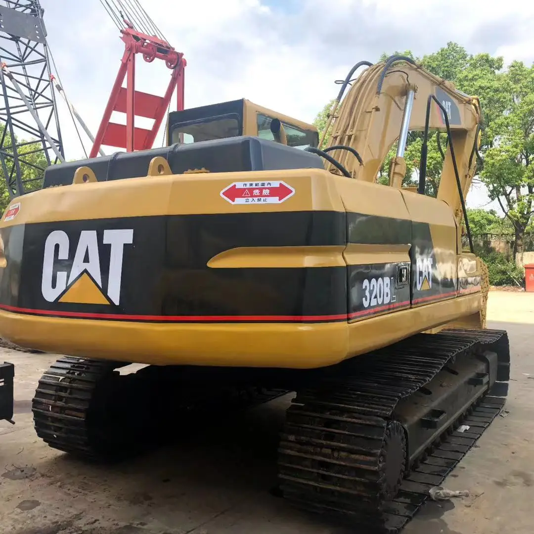 Second hand construction equipment Caterpillar 320bl Crawler Excavator machine japanese used CAT 320BL 320B excavator for sale