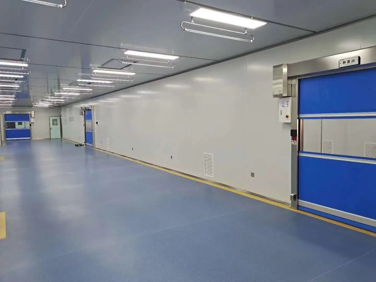 220v 1 phase high speed pvc rolling shutter door fast roller shutters pvc door warehouse cold room clean room door